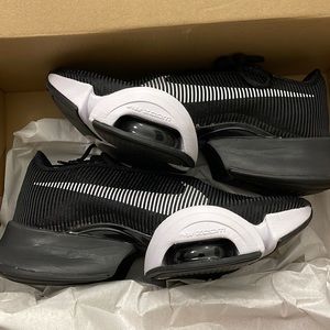 Air Zoom SuperRep 2 rubber-trimmed ribbed-knit and neoprene sneakers size 8